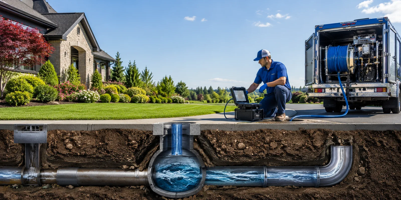 Drainage restoration information for Haskins, OH